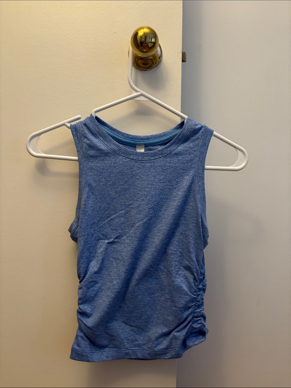 lululemon athletica Heathered Blue Sleeveless Tank